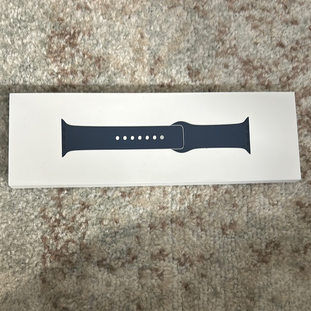 Navy Blue Apple Watch Band